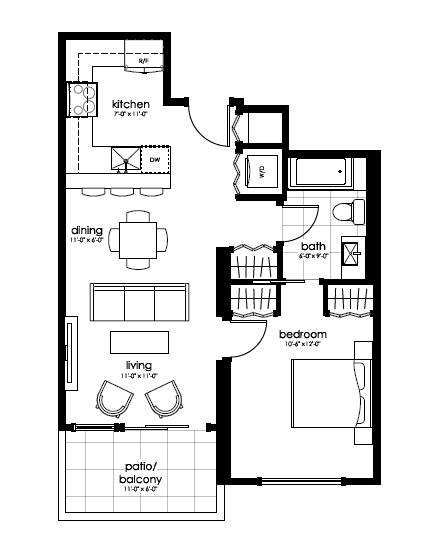 Plan Type B  Floorplan