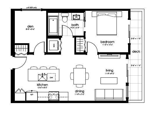 Plan Type H  Floorplan