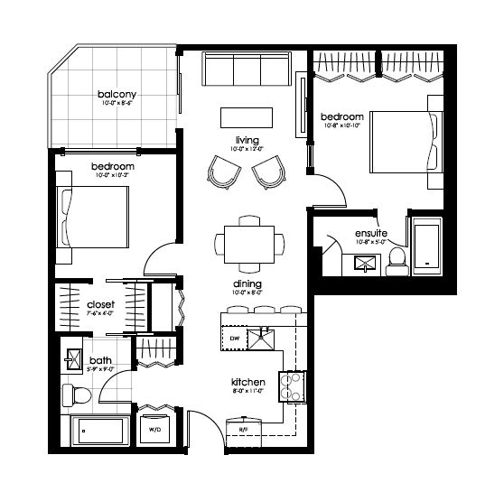 Plan Type I Floorplan