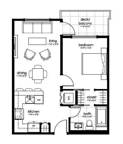 Plan Type O  Floorplan