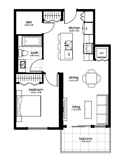 Plan Type R  Floorplan